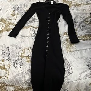 Black Windsor stretch dress